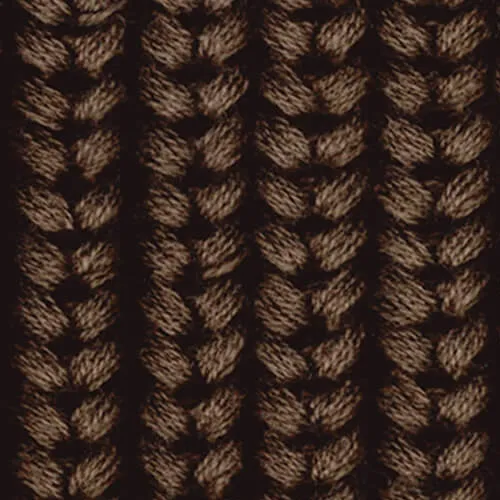beanie knit Cotton Yarn Brown