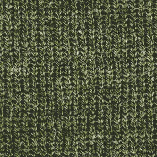 beanie knit Heather Yarn Forest