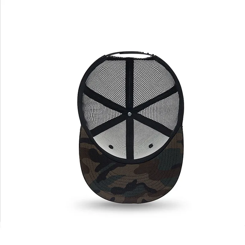 trucker hat camo inside