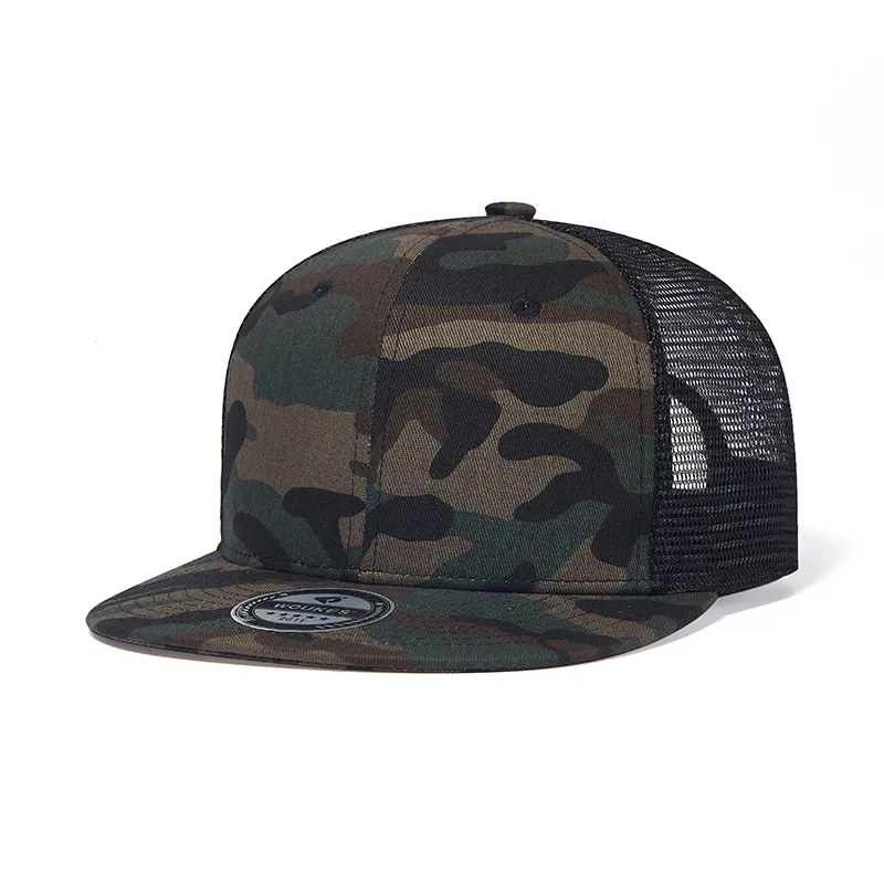 trucker hat camo side